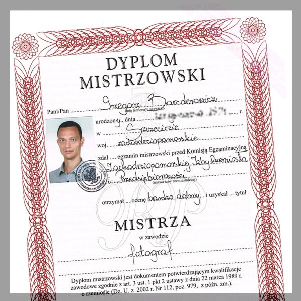 DYPLOM-MISTRZOWSKI DYPLOM-MISTRZOWSKI